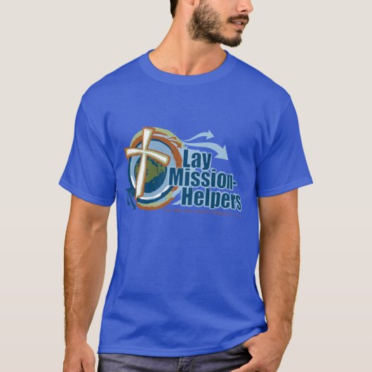 Uniseks T-shirt met LMH-logo (Voorkant)