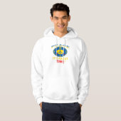 Uniseks volwassenen pullover hoodie (Voorkant volledig)