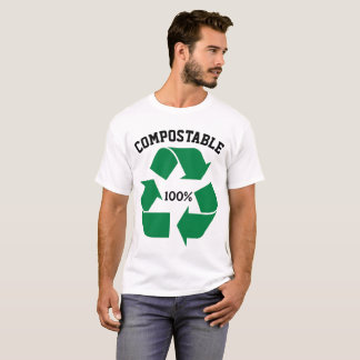 unisex 100% composteerbaar t-shirt