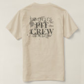 Unisex  250º Pit Crew T-shirt (Design achterkant)