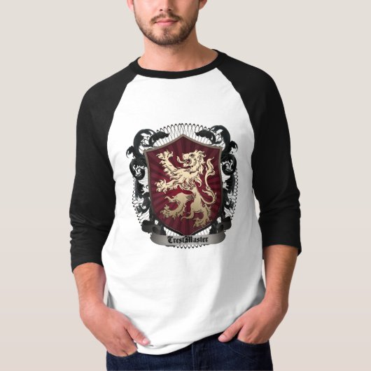 Unisex 3/4 Sleeve Raglan T-shirt (Voorkant)