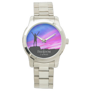 *~* Unisex Afstuderen Retirement Freedom Award Horloge