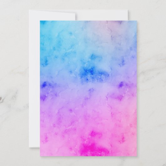 unisex baby babble game kaart (Achterkant)