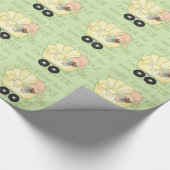 Unisex Baby shower inpakpapier (Hoek)