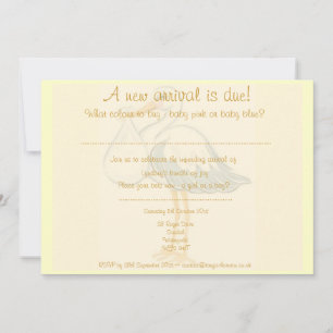 Unisex Baby shower Invitation - Boy of Girl Kaart