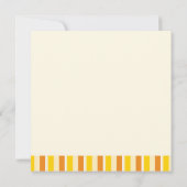 Unisex Baby shower Uitnodiging (Achterkant)