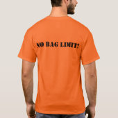 Unisex Basic T-Shirt w/Open jachtseizoen op (Achterkant)