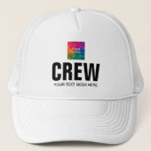 Unisex-beveiligingspersoneel Personeelsleden lid A Trucker Pet (Voorkant)