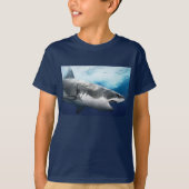 Unisex Bull Shark Kinder T-Shirt (Voorkant)