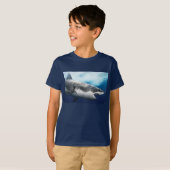 Unisex Bull Shark Kinder T-Shirt (Voorkant volledig)