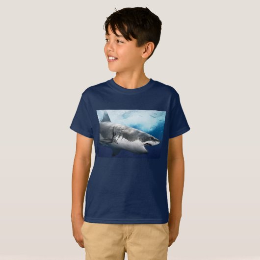 Unisex Bull Shark Kinder T-Shirt (Voorkant volledig)