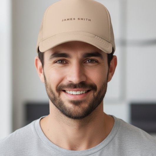 Unisex Cap Customizable with Name or Phrase Trucker Pet