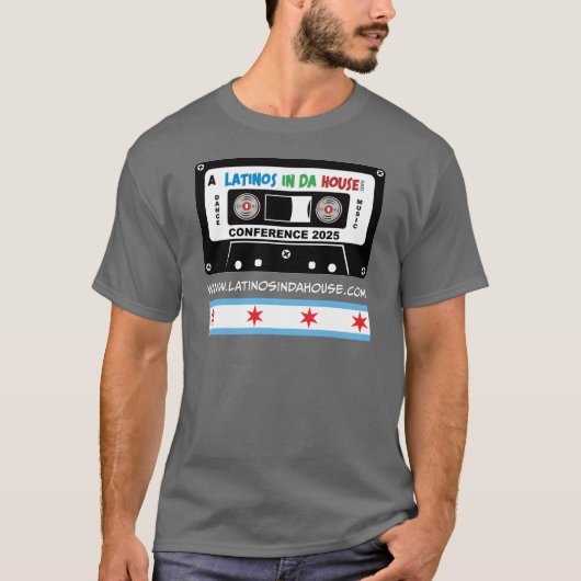 Unisex cassette T-shirt (Voorkant)