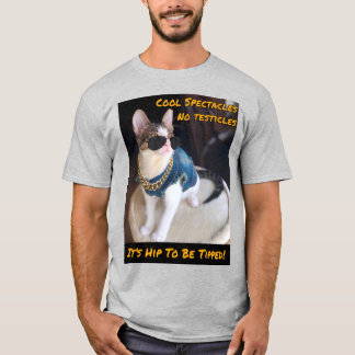 UNISEX Cat RESCUE TNR "Het is de hip die moet word T-shirt