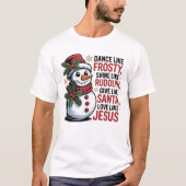 Unisex Christelijk Kerst T-shirt
