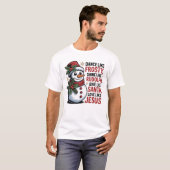 Unisex Christelijk Kerst T-shirt (Voorkant volledig)