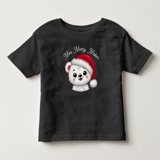 Unisex Christmas Peuter Shirt (Voorkant)