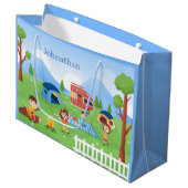 unisex , de kinder camping party unisex , voegt ee groot cadeauzakje (Voorkant Gekanteld)