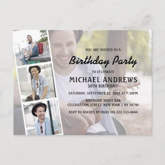 Unisex | Foto | Aanbesteding op zondag Briefkaart (Voorkant)