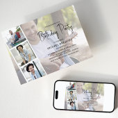 Unisex | Fotocollage | Aanbesteding op zondag Kaart