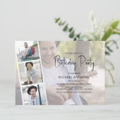 Unisex | Fotocollage | Aanbesteding op zondag Kaart (Staand voorkant)