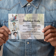 Unisex | Fotocollage | Geboortedag