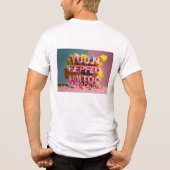 Unisex grafisch T-shirt (Achterkant)