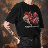 Unisex Halloween "Gothic Romance" Gothic Heart T-shirt