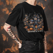 Unisex Halloween "Schaduwen van de nacht" Gothic T-shirt