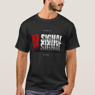 Unisex Heavy Cotton T-shirt - Geen Signal Graphic