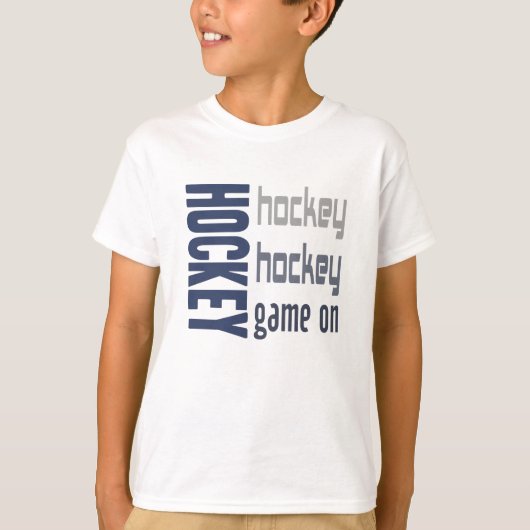 Unisex Hockey Game op Kinder T-shirt (Voorkant)