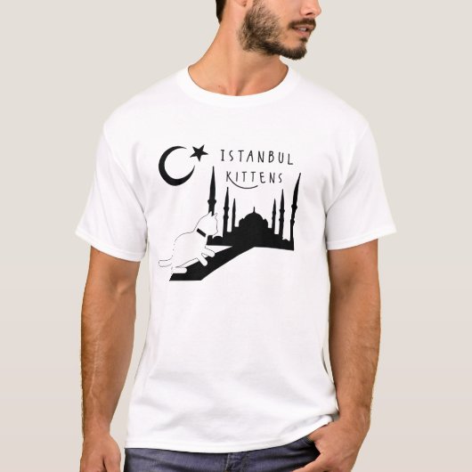 Unisex Istanbul Kittens Tshirt (Voorkant)