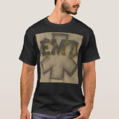 Unisex Khaki EMT T-shirt (Voorkant)