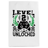 Unisex kinder gamer Verjaardag 2 jaar Medium Cadeauzakje (Voorkant)