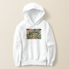Unisex Kinder Hoodie - Retro Nostalgia Hoodie.