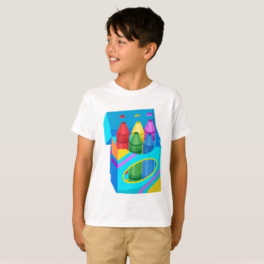 Unisex Kinderen T-shirt (Voorkant volledig)