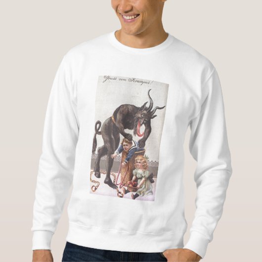 Unisex Krampus Sweatshirt (Voorkant)