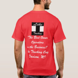 Unisex Like Trucking T-shirt met Logo
