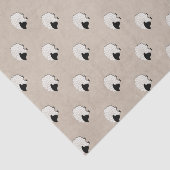 Unisex Little Lamb-weefselpapier Tissuepapier (Detail)
