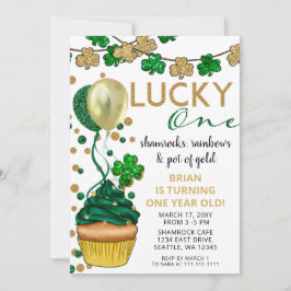 Unisex Lucky One St. Patrick eerste verjaardagsfee Kaart