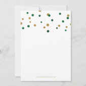 Unisex Lucky One St. Patrick eerste verjaardagsfee Kaart (Achterkant)