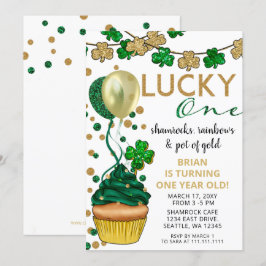 Unisex Lucky One St. Patrick eerste verjaardagsfee Kaart
