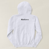 Unisex Mi Vida Loca met naam Hoodie (Design achterkant)