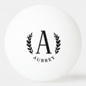 Unisex Monogram Aangepast | Tennis Ball (Voorkant)