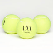Unisex Monogram Tennis Ball Tennisballen (Multi)