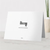 Unisex Multicolor Happy Birthday Typografie Kaart (Achterkant)