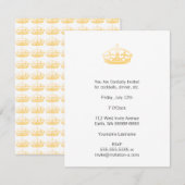 Unisex Palace Salon Jubilee Crown Kaart (Voorkant / Achterkant)