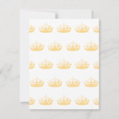 Unisex Palace Salon Jubilee Crown Kaart (Achterkant)
