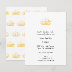 Unisex Palace Salon Jubilee Crown Kaart