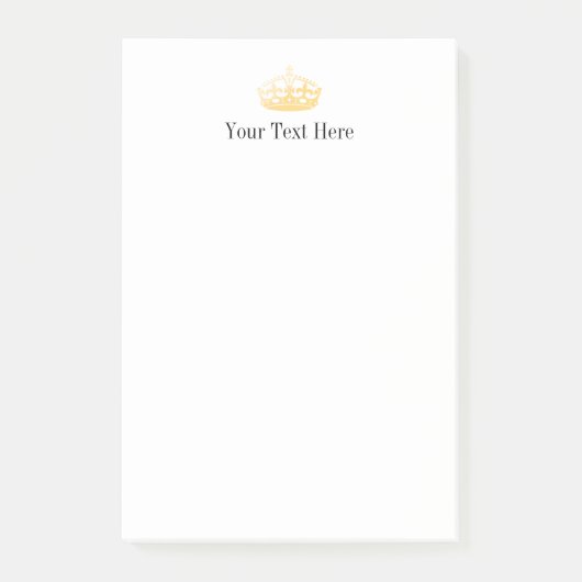 Unisex Palace Salon Jubilee Crown Post-it® Notes (Voorkant)